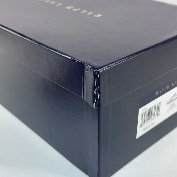 Ralph Lauren Purple Label Severn Sneaker Shoe Mens 7D BROWN Calf Leather - Picture 9 of 9